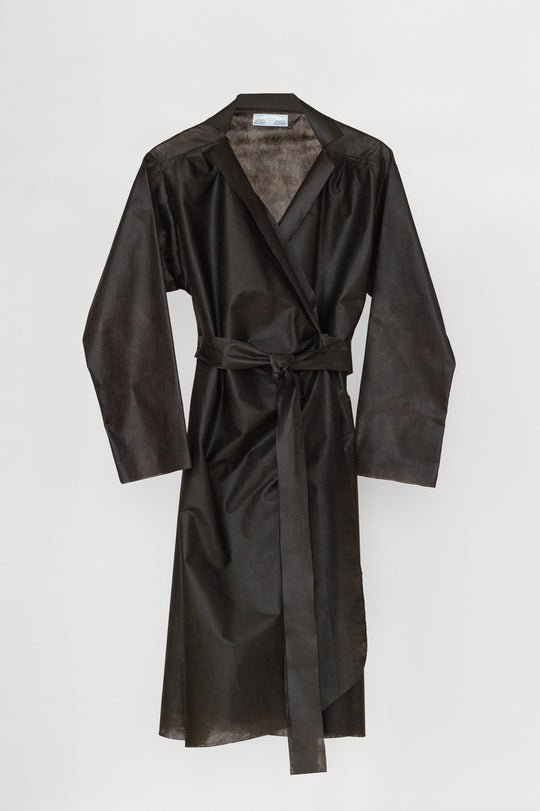Little Tan Long Sleeve Wrap Dress